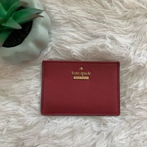Kate Spade Dark Pink Cardholder